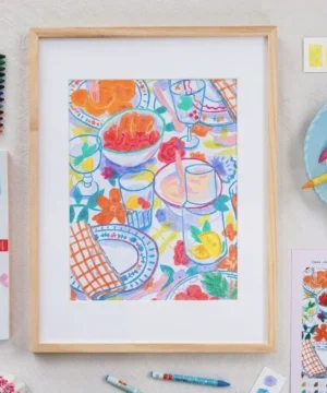 Alternative view of Coffret peinture au numéro – Comme un dimanche, La Petite Epicerie