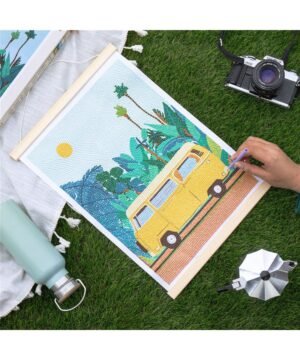 Alternative view of Coffret Petit Diamond – Diamond Painting Van Life, La Petite Epicerie