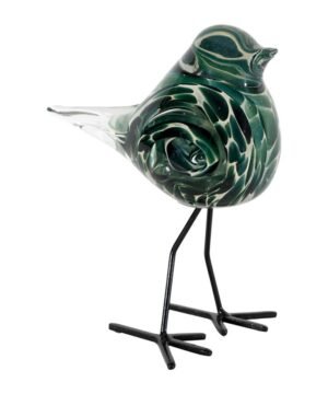 Décoration Moineau Serin Emeraude, Yliades