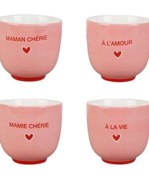 Gobelet Douce Amour 15 cl – Céramique (texte aléatoire), Yliades