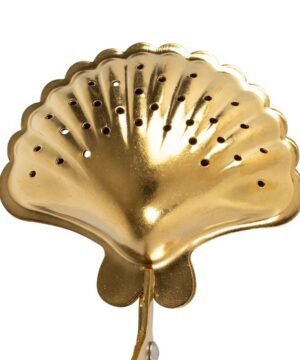 Alternative view of Infuseur à thé BTE Coquillage doré – Inox 18/8, Yliades