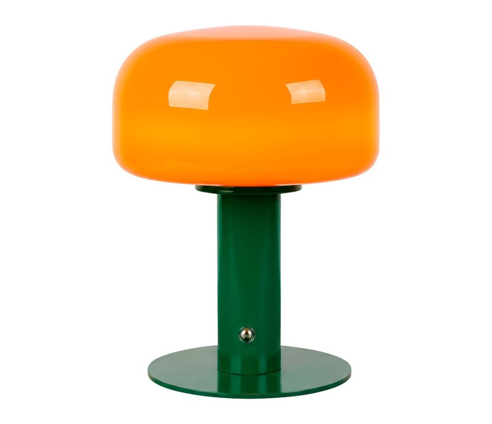 Lampe LED Tactile Rechargeable Dahna – Orange & Vert, Yliades