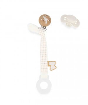 Attache tétine douce et élégante crème, Kaloo