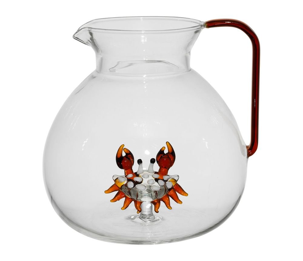 Pichet Crabe Crustacé Ambre – Élégance & Originalité, Yliades