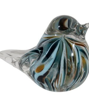 Presse-papier Moineau Serin Bleu, Yliades