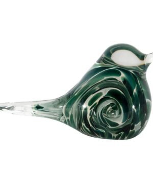 Presse-papier Moineau Serin Émeraude, Yliades