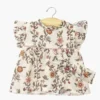 Robe Daisy et son headband à nœud rond en coton Gisèle, Minikane
