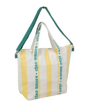 Alternative view of Sac isotherme Medi jaune et vert, Yliades