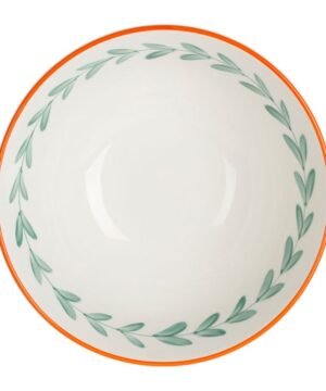 Alternative view of Saladier Bellagio multicolore en grès – D22,5 x H10,5 cm, Yliades