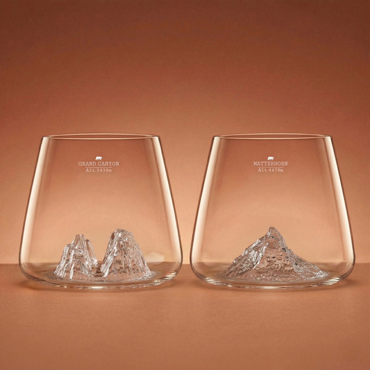 Set de 2 verres Grand Canyon & Matterhorn TOPOGRAPHIC, Alaskan Maker – Image 3