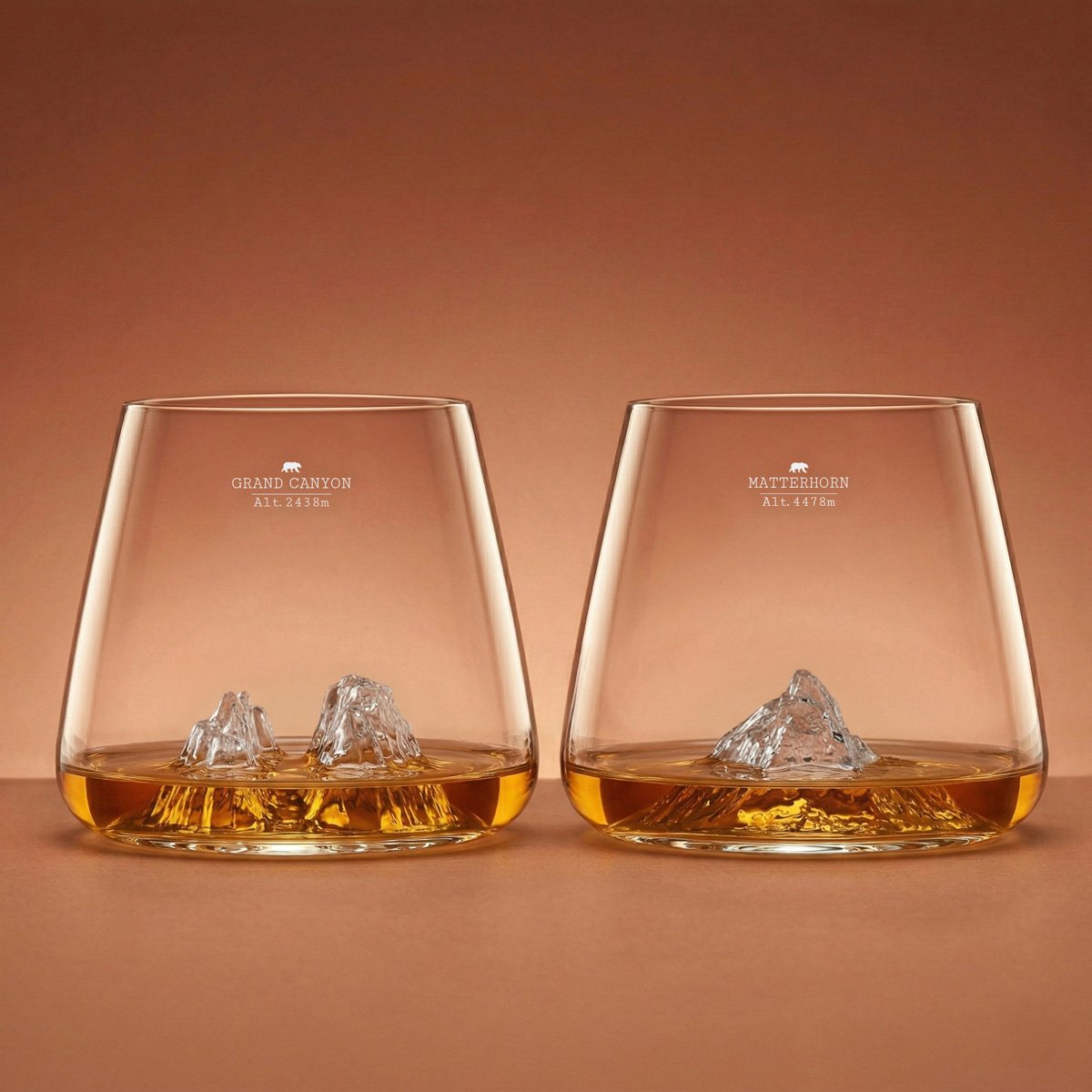 Set de 2 verres Grand Canyon & Matterhorn TOPOGRAPHIC, Alaskan Maker – Image 7