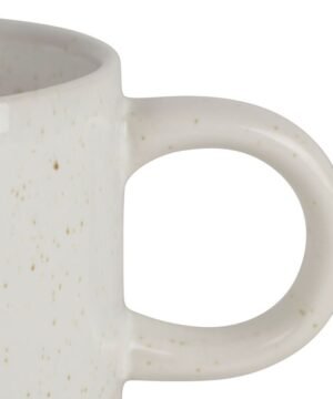 Alternative view of Tasse à thé Papa Famille 30 cl – Grès écru moucheté, Yliades