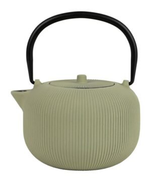 Théière tressée – Anis – 1 L – Fonte & Inox, Yliades