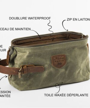 Alternative view of Trousse de toilette Baroudeur Vert Mélèze, Alaskan Maker