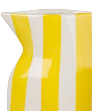 Alternative view of Vase pichet Artist jaune – Grès 19 x 4,5 x H24 cm, Yliades