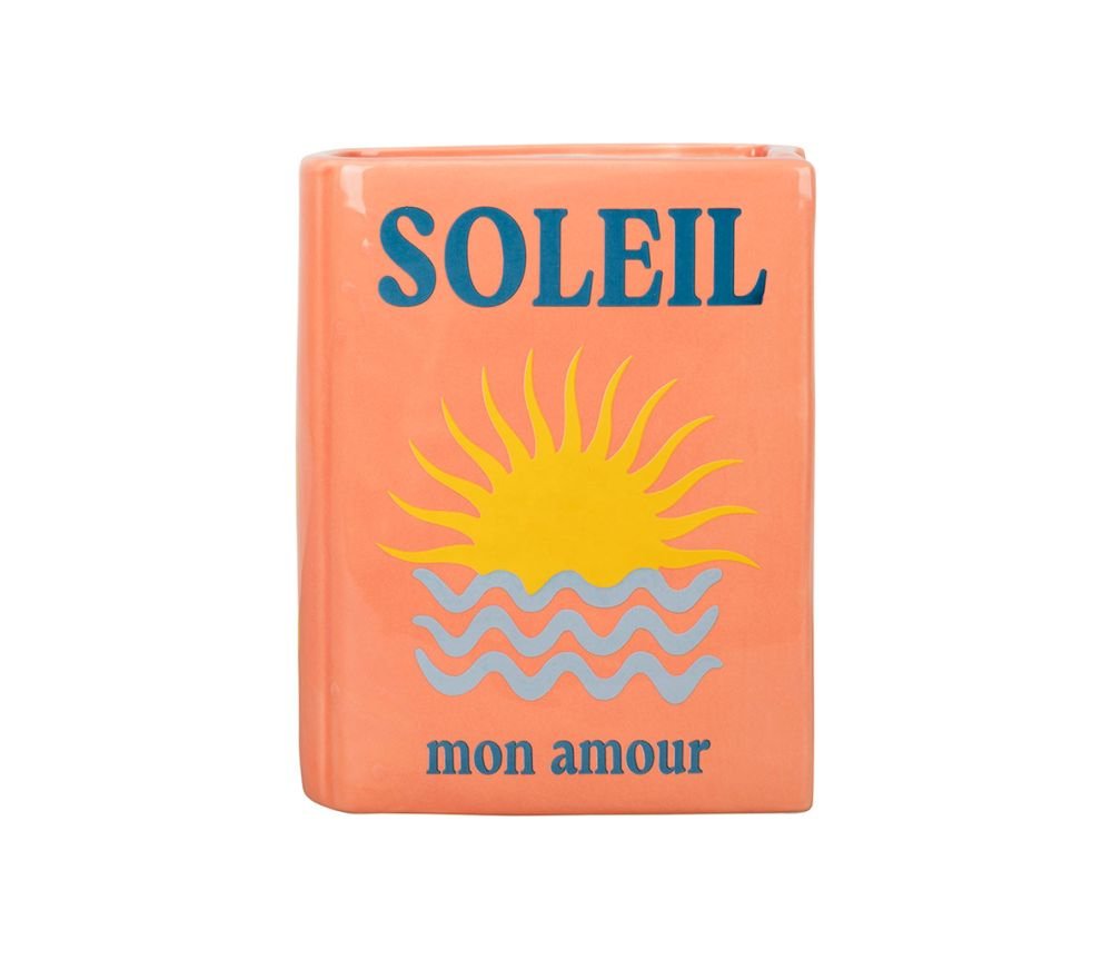 Vase Soleil Livre Multicolore – Une pièce décorative pleine de caractère, Yliades