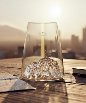 Alternative view of Verre design Mont Blanc TOPOGRAPHIC, Alaskan Maker