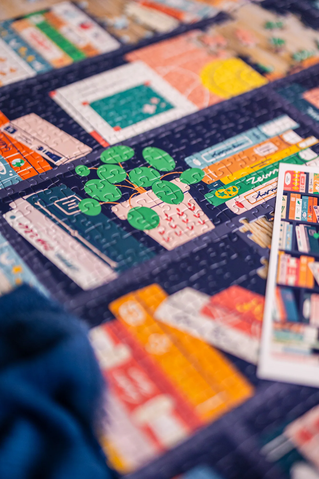 Puzzle 1000 pièces fabriqué en France Book lovers, Maison Joliette – Image 6