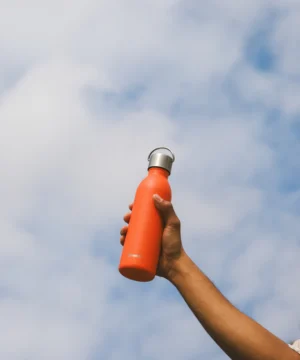 Alternative view of Bouteille isotherme Active Matt Orange, Qwetch