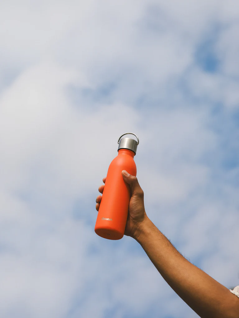 Bouteille isotherme Active Matt Orange, Qwetch – Image 2