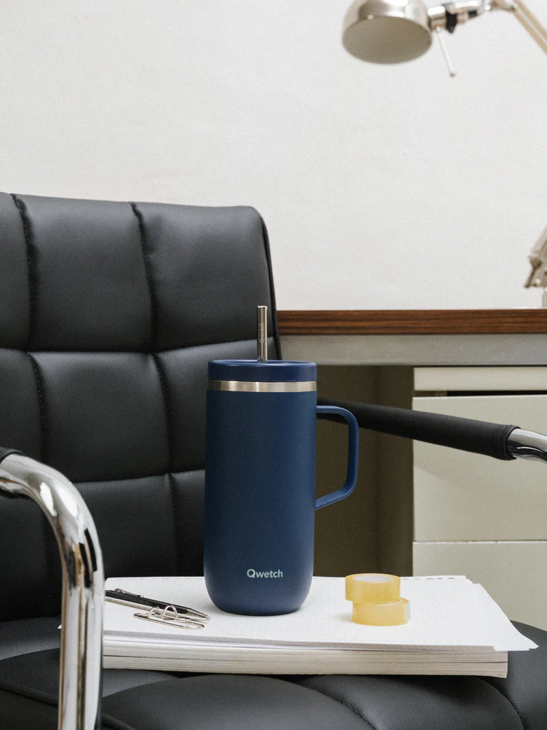 Cold Cup isotherme bleu nuit 600 ML, Qwetch – Image 3