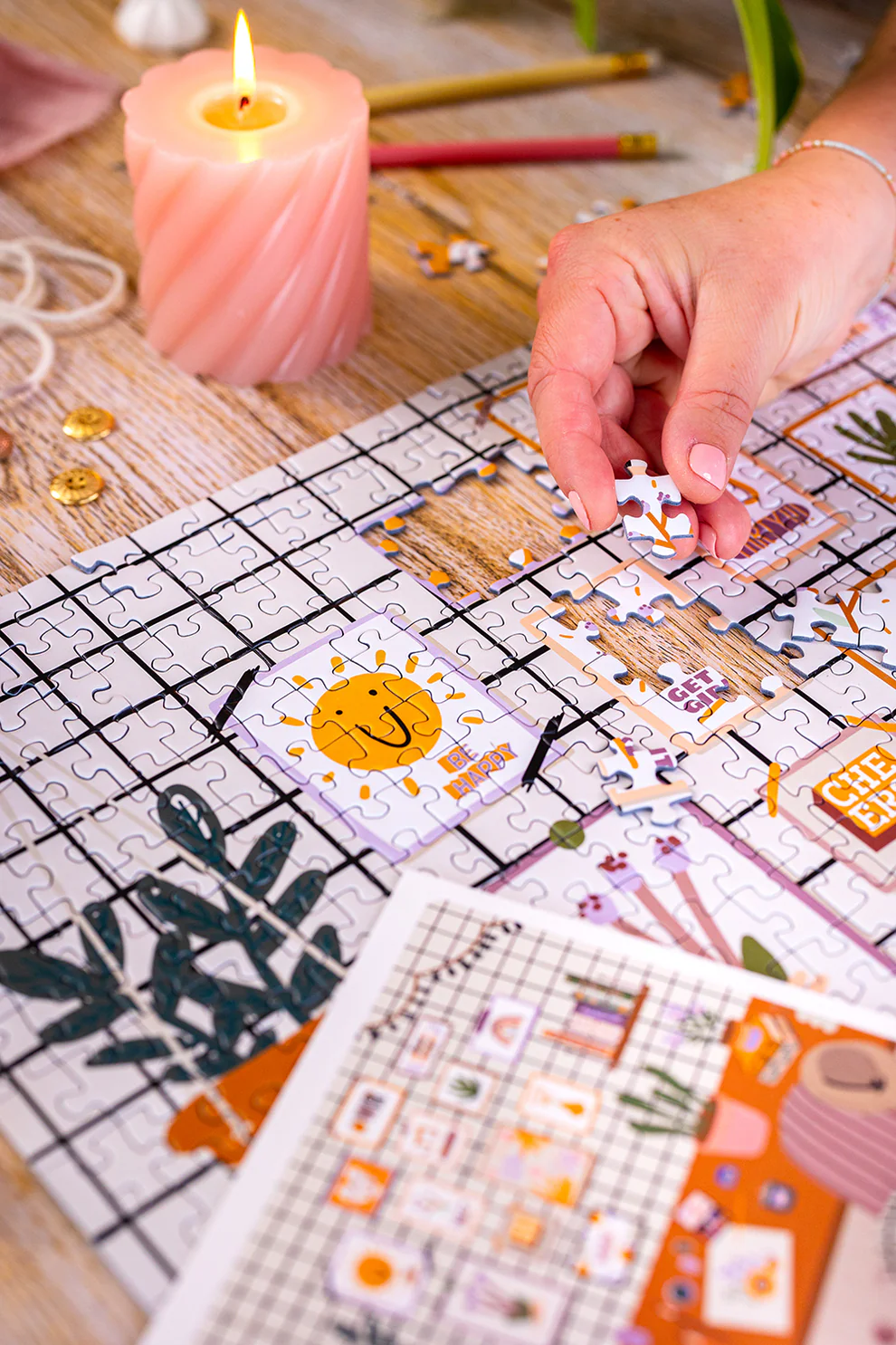 Puzzle 1000 pièces fabriqué en France L'Atelier, Maison Joliette – Image 3