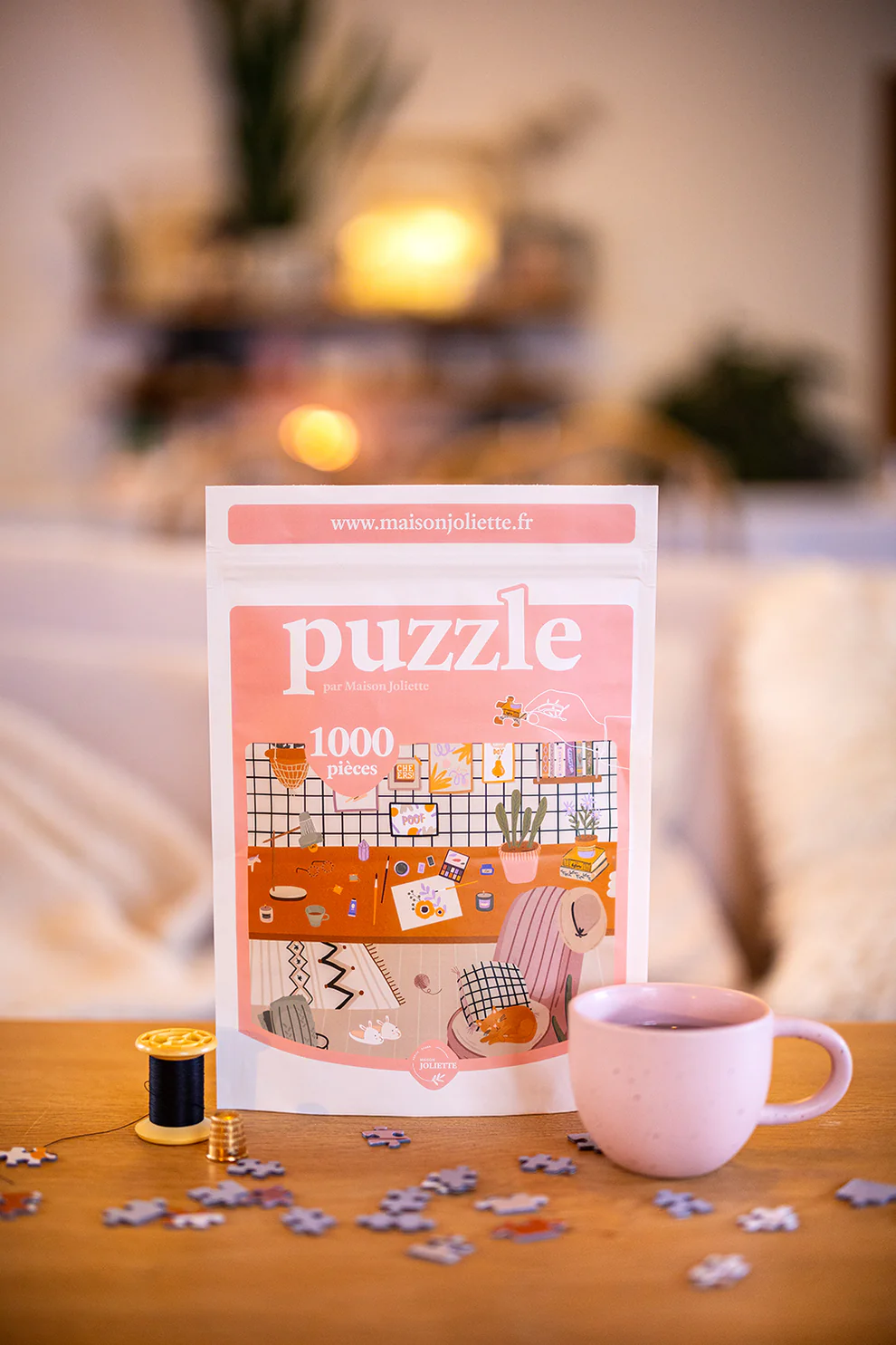 Puzzle 1000 pièces fabriqué en France L'Atelier, Maison Joliette