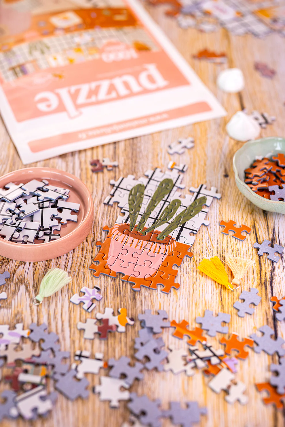 Puzzle 1000 pièces fabriqué en France L'Atelier, Maison Joliette – Image 6