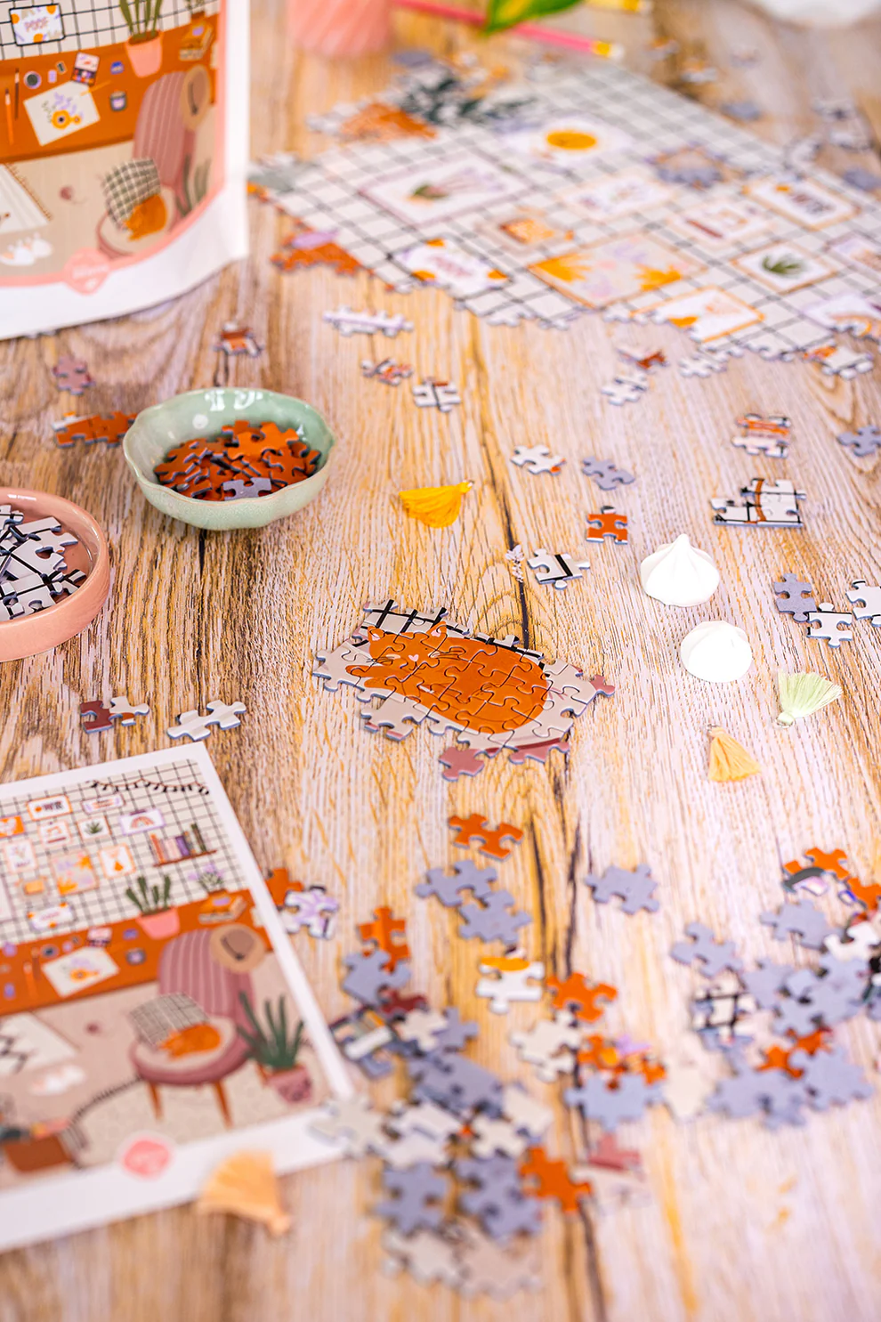 Puzzle 1000 pièces fabriqué en France L'Atelier, Maison Joliette – Image 7