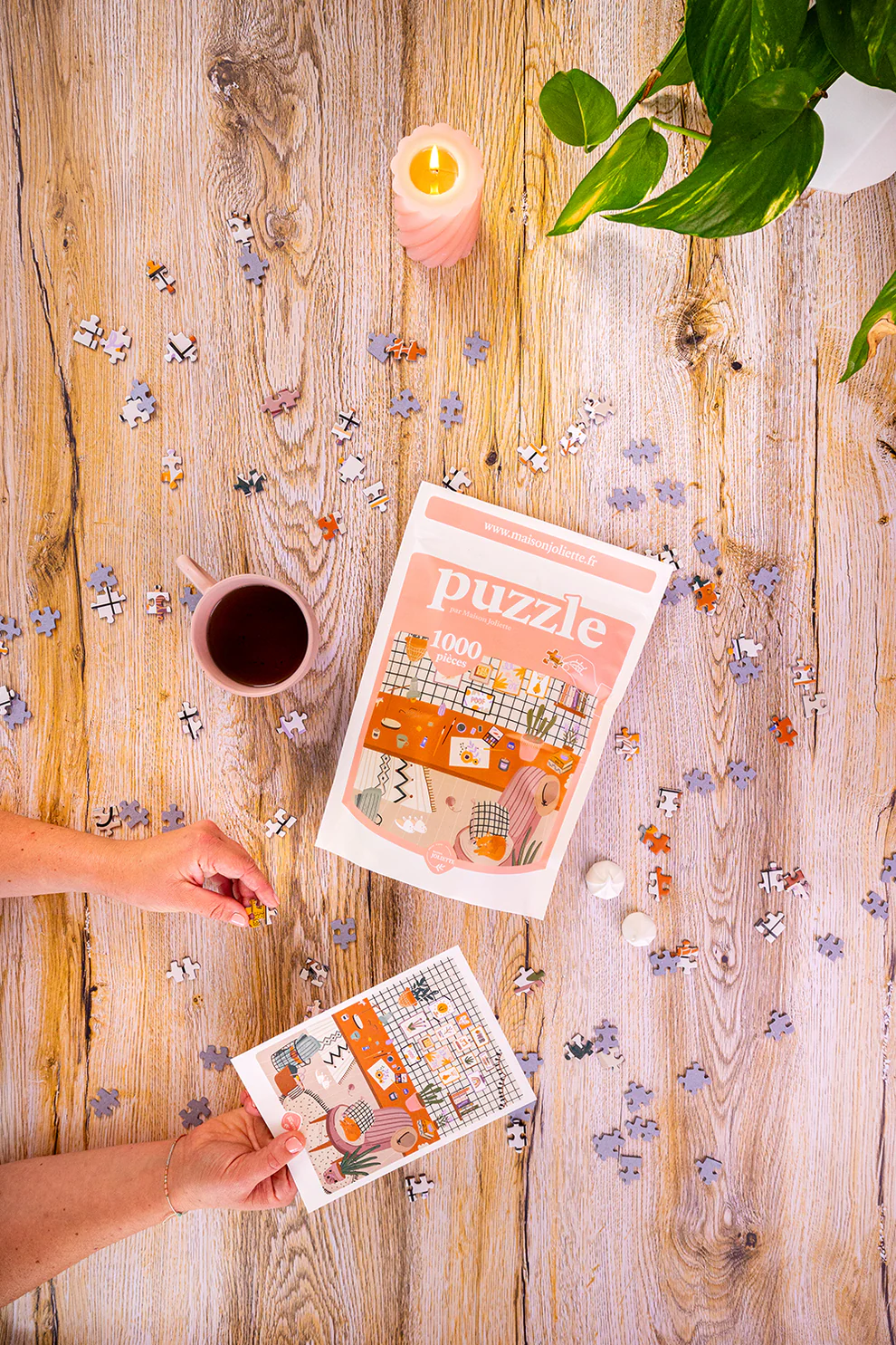 Puzzle 1000 pièces fabriqué en France L'Atelier, Maison Joliette – Image 8