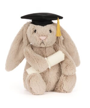 Alternative view of Bashful Bunny Graduation, Jellycat