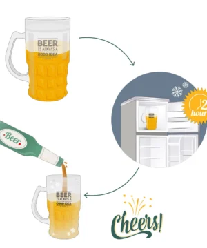 Alternative view of Mug à bière rafraîchissant – Cooling Beer Mug, Legami