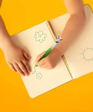 Alternative view of Stylo à bille à deux couleurs Panda « Hug Me », Legami