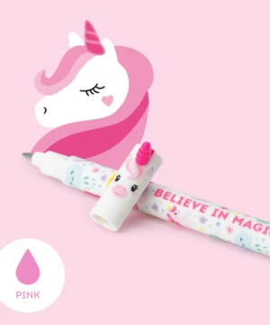Stylo à Encre Gel Effaçable Unicorn « Believe In Magic », Legami