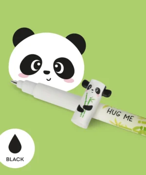 Stylo à Encre Gel Effaçable Panda « Hug Me », Legami