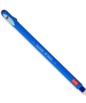 Stylo à Encre Gel Effaçable Shark « Shark Attack », Legami