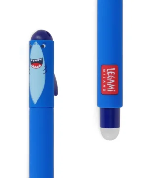Stylo à Encre Gel Effaçable Shark « Shark Attack », Legami