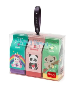 Set de 3 gommes parfumées, Legami