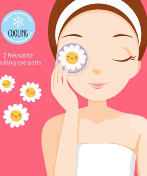 Alternative view of Coussinets rafraîchissants réutilisables pour les yeux, Legami