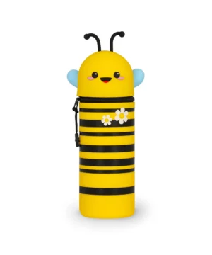 Trousse 2-en-1 en Silicone Souple Kawaii – Bee, Legami