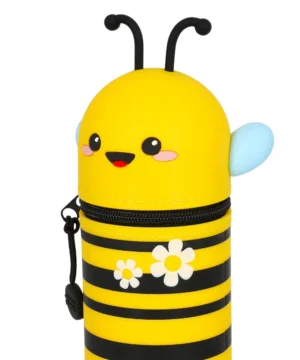 Alternative view of Trousse 2-en-1 en Silicone Souple Kawaii – Bee, Legami