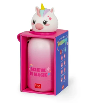 Gourde isotherme Legami Licorne – Acier inox 310 ml, Legami