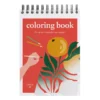 Carnet de coloriage & peinture Tropical A6, Maison Joliette