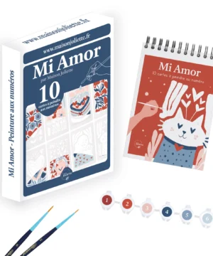 Kit de peinture aux numéros Mi amor, Maison Joliette