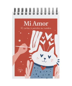 Kit de peinture aux numéros Mi amor, Maison Joliette