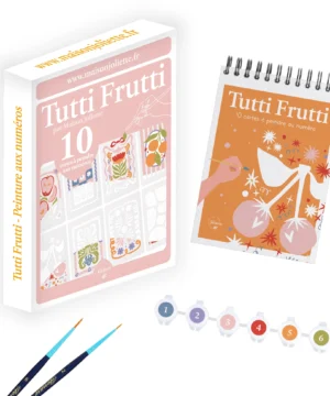 Kit de peinture aux numéros Tutti Frutti, Maison Joliette