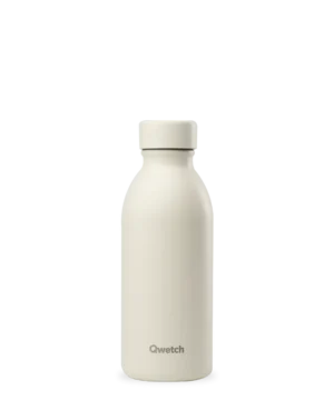 Bouteille isotherme Icon 350 sable, Qwetch