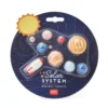 Set de 9 gommes Solar System, Legami