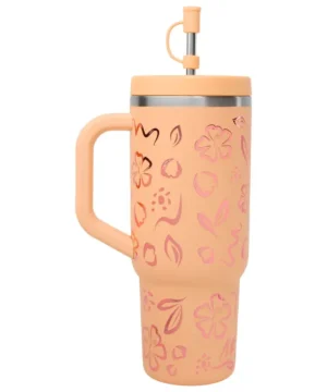 Alternative view of Cold Cup isotherme Moani Abricot 600 ML, Qwetch