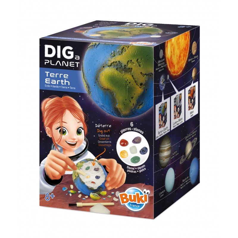 Coffret d’exploration – Découvre les trésors de la Terre, Buki
